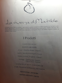 Restaurant italien Il Sentiero dei Franchi - La cucina di Matilde à Sant'Antonino di Susa (le menu)