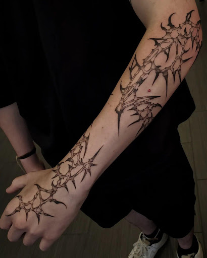 Explore gap filler tattoo filler ideas men, creative tattoo ideas in Palm Harbor, available at Angry Owl Tattoo and Piercing