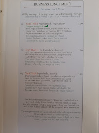 Menu / carte de HIMALAYA RESTAURANT IN KASSEL- ATRIUM à Kassel