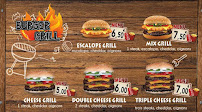 Menu / carte de Burger Time à Chatou