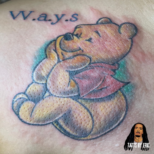 Explore tattoo ideas for men's shoulders, creative tattoo ideas in Memphis, available at Indigo Tattoos Shop
