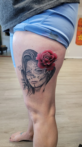 Explore outcast tattoo ideas, creative tattoo ideas in Kalispell, available at Swindler Ink