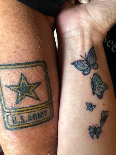 Explore aunty tattoo ideas, creative tattoo ideas in Houghton Lake, available at Screaming Eagle Tattoo