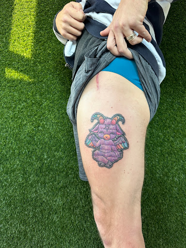 Explore 3 initial tattoo ideas, creative tattoo ideas in Cocoa, available at Rorschach Tattoo Shop and Piercing Studio