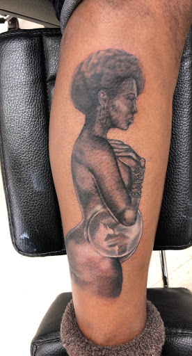 Explore elbow tattoo ideas, creative tattoo ideas in Eden, available at R1sk Takers Ink Tattoo and Piercing Lounge