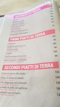 Kalika à Viareggio menu
