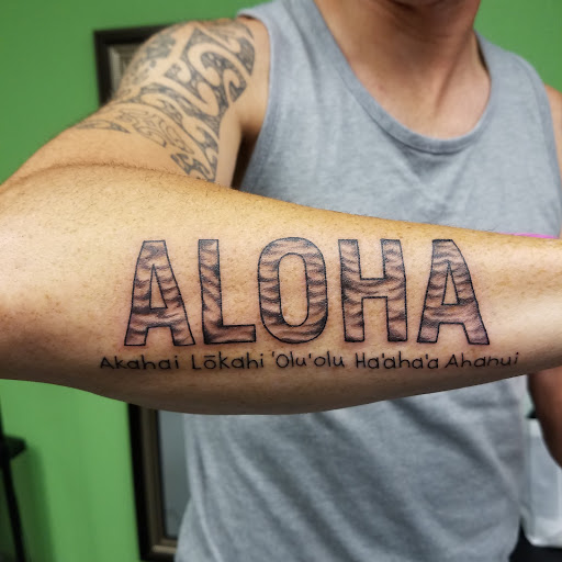 Explore mother memorial tattoo ideas, creative tattoo ideas in Hilo, available at Pacific Island Ink