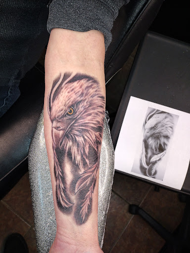 Explore side tattoo ideas, creative tattoo ideas in Searcy, available at Eternal Art Tattoo Studio lc