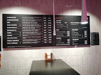 Menu / carte de Honey's Linden à Hanover