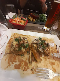 Sauce aux champignons du Restaurant de spécialités alsaciennes Restaurant Alsacien Strasbourg Schnockeloch - n°11