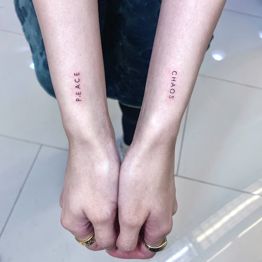 Explore illinois tattoo ideas, creative tattoo ideas in Orange, available at Baron Art Tattoo