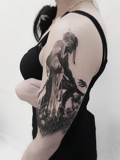 Explore women's tattoo ideas wrist, creative tattoo ideas in Los Angeles, available at Baron Art Tattoo