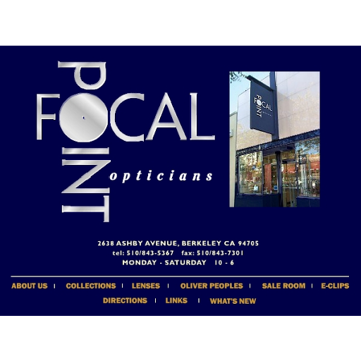 Optician «Focal Point Opticians», reviews and photos, 2638 Ashby Ave, Berkeley, CA 94705, USA