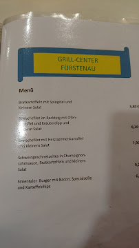 Restaurant de plats à emporter Grillcenter Fürstenau à Fürstenau (le menu)