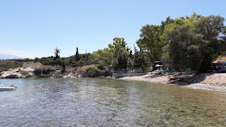 Sosorides beach'in fotoğrafı düz bir kıyı şeridi ile birlikte