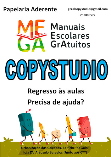 Avaliações doCopystudio em Vila Nova de Gaia - Livraria