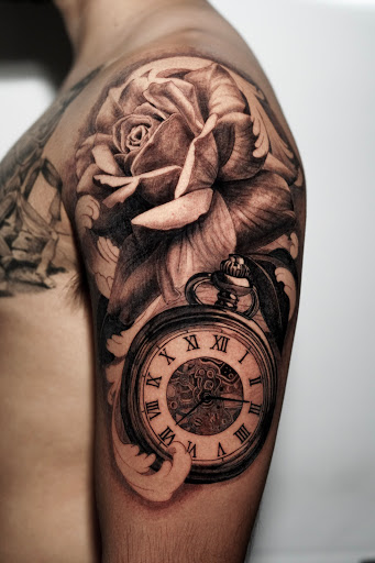 Explore cool small face tattoo ideas, creative tattoo ideas in Los Angeles, available at Reservoir Tattoo Studio
