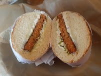 Sandwich au poulet du Restaurant de hamburgers LE CAB Biarritz - Le comptoir à burger - n°4