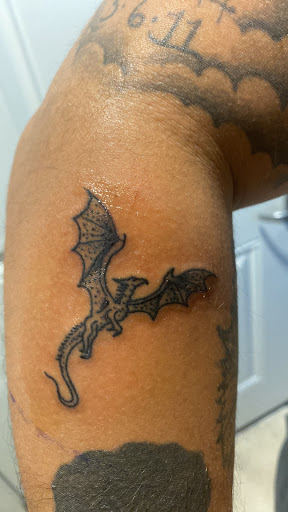 Explore 3 name tattoo ideas, creative tattoo ideas in Newport, available at Tattoos by Captain Bret