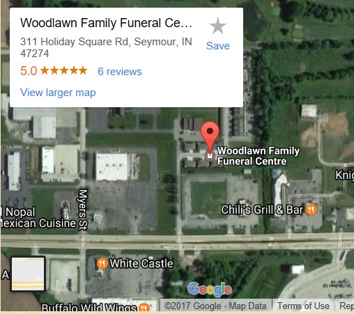 Funeral Home «Woodlawn Family Funeral Centre», reviews and photos, 311 Holiday Square Rd, Seymour, IN 47274, USA