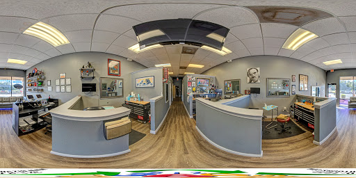 Explore portrait tattoo sleeve ideas, creative tattoo ideas in Orlando, available at Body Language Custom Ink