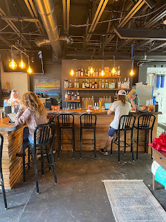 A row of beer taps
