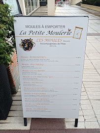Restaurant La Petite Moulerie à Arcachon (le menu)