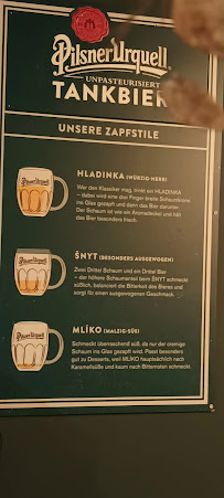 Rausch à Dresden menu