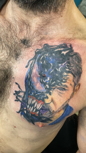 Explore harry potter sleeve tattoo ideas, creative tattoo ideas in Jacksonville, available at Renegade Art Studio LLC