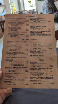 Menu du IS THE TIME à Amora