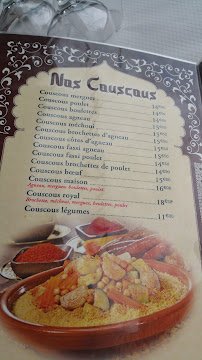 Le Maroc à Noisy-le-Grand menu