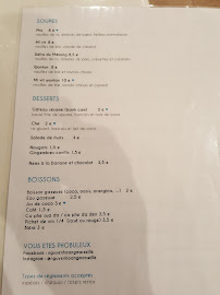 Nguyen-Hoang à Marseille menu