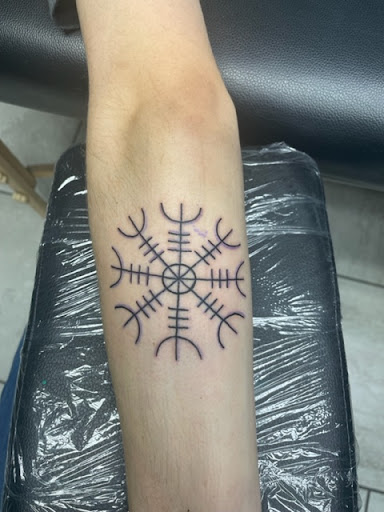 Explore name sleeve tattoo ideas, creative tattoo ideas in Foley, available at Symbolic Ink Tattoo Studio