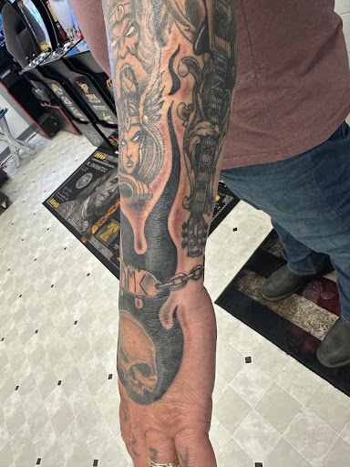 Explore mens back tattoo ideas, creative tattoo ideas in Orland, available at K1LL3R ARTW0RK