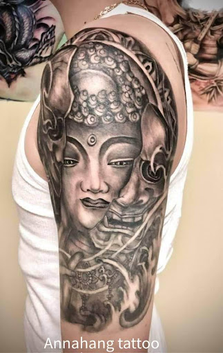 Explore lucky tattoo ideas, creative tattoo ideas in Garden Grove, available at Anna Hang Tattoo