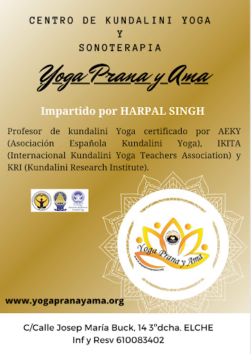 Yoga Prana Y Ama. Yoga Elche. Kundalini Yoga - Harpal Singh.