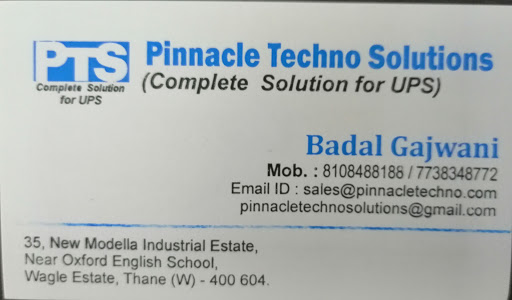 Pinnacle Techno Solutions | Exide Batteries | Emerson UPS | Online UPS