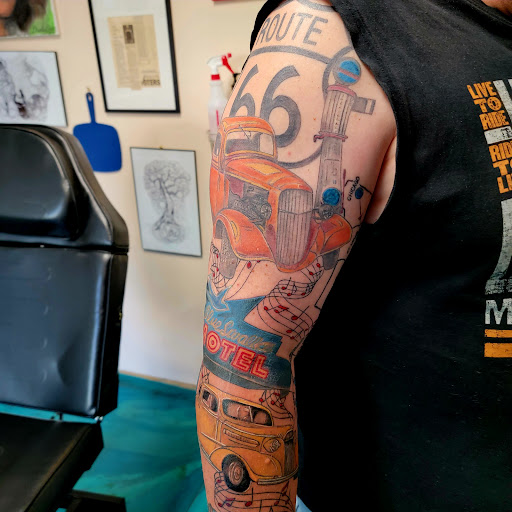 Explore birthday tattoo ideas for men, creative tattoo ideas in Traverse City, available at Pinups & Needles