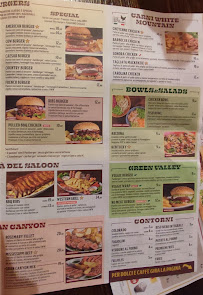 Old Wild West à Lissone menu