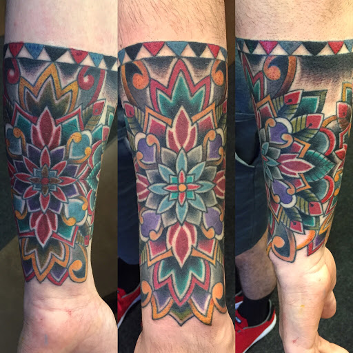 Explore midsommar tattoo ideas, creative tattoo ideas in Everett, available at Tattoosmith & Company