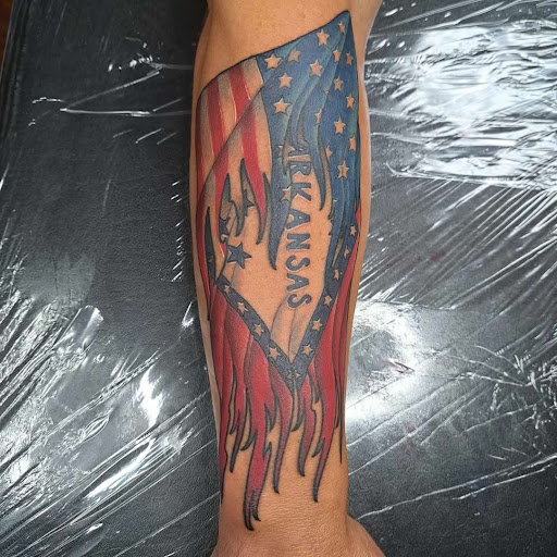 Explore celtic dragon tattoo ideas, creative tattoo ideas in Greenwood, available at The Center Street Parlour