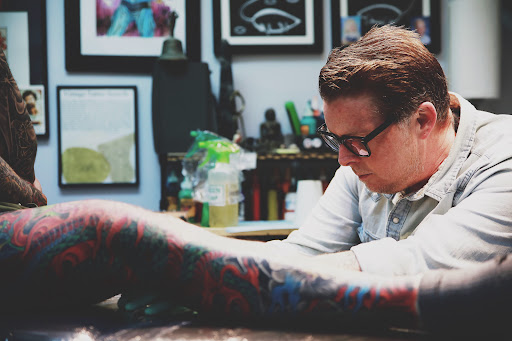 Explore hip tattoo ideas for females, creative tattoo ideas in Neptune, available at Neptune Tattooville