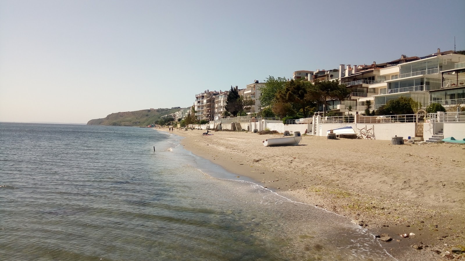 Foto av Bizimkoy beach med turkos rent vatten yta