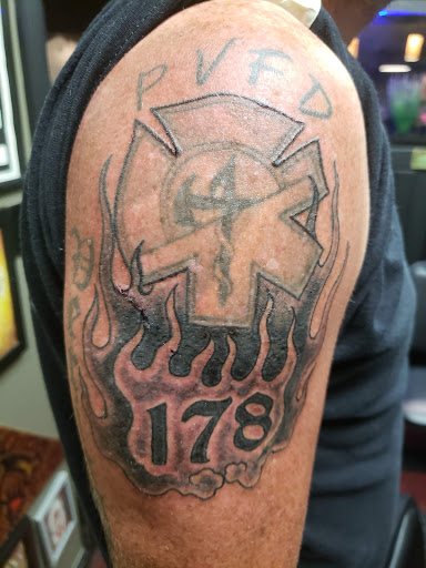 Explore 2 percent tattoo ideas, creative tattoo ideas in Montgomery, available at 2Tone Tattoo