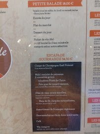 Restaurant La Cascade | Groupe Tranchant à Dunkerque (la carte)