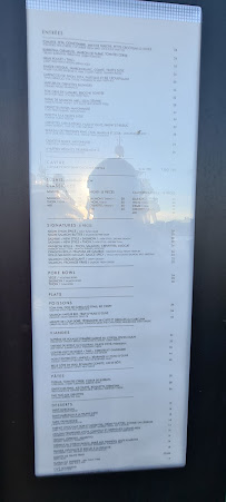 Menu / carte de Le Quai à Saint-Tropez