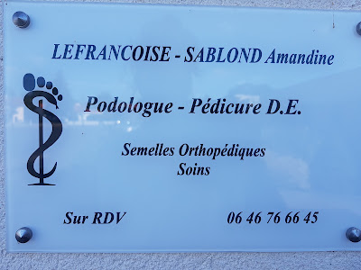 LEFRANCOISE - SABLOND Amandine podologue à Bouaye