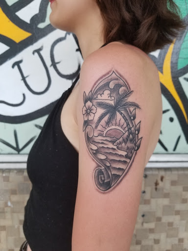 Explore tattoo ideas for father daughter, creative tattoo ideas in San Diego, available at Luckys Tattoo Parlor