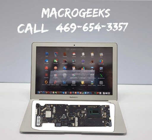 MacroGeeks - MacBook Laptop Computer Cellphone Hard Drive Data iMac iPhone Screen Repair Dallas / Richardson / Plano