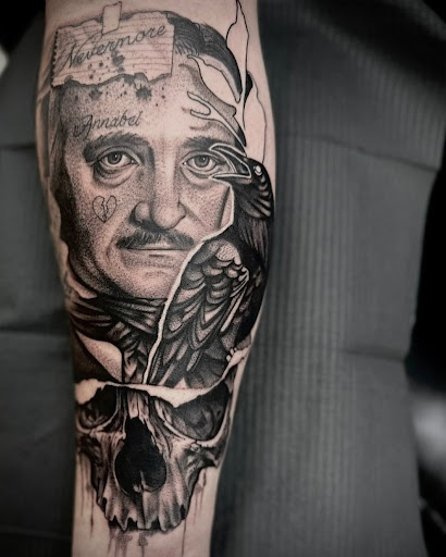 Explore pizza tattoo ideas, creative tattoo ideas in Ambler, available at Tattoo GalaxyAmbler Piercing & Custom Tattoos